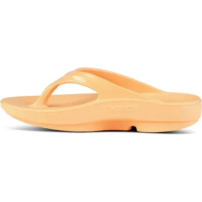 Oofos Women's OOlala Sandal Glow Orange 1400GLOW