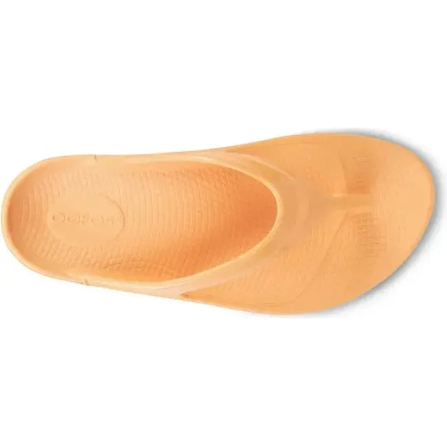 Oofos Women's OOlala Sandal Glow Orange 1400GLOW