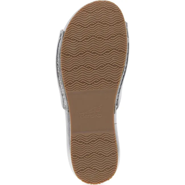 Dansko Twyla slide sandal, lightweight rubber outsole