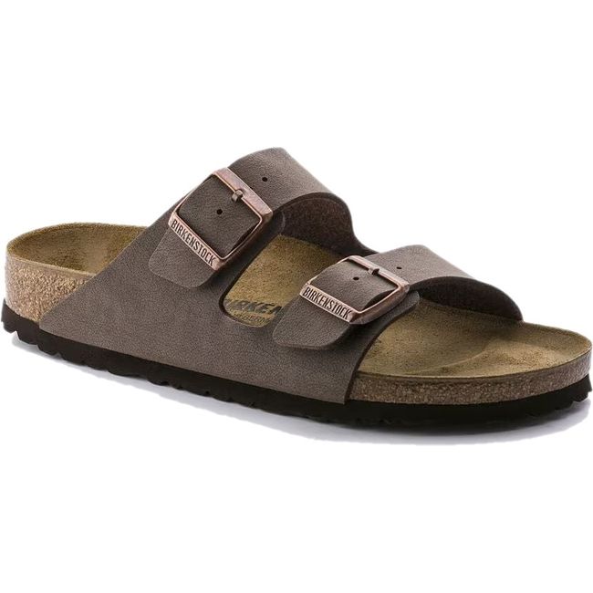 Birkenstock Arizona Mocha brown two strap Sandal