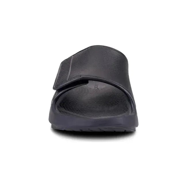 Oofos Unisex Ooahh Sport Flex Sandal Matte Black 1550MATBLK