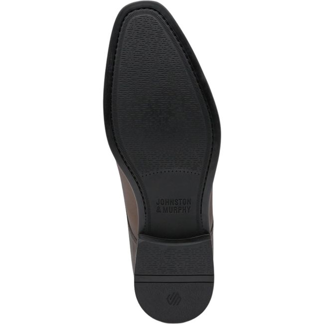 Johnston &amp; Murphy Men's Gibbons Cap Toe Dress Shoe Mahogany Full Grain 15-8665