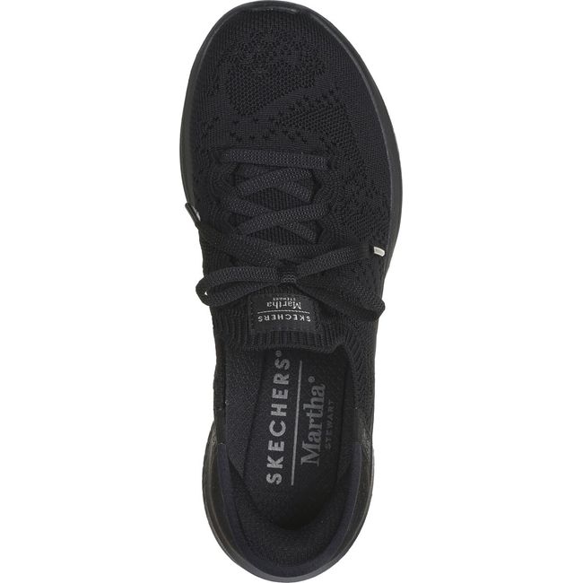 Skechers Women's Martha Stewart Ultra Flex 3.0 Slip On Shoe Black 158911-BBK