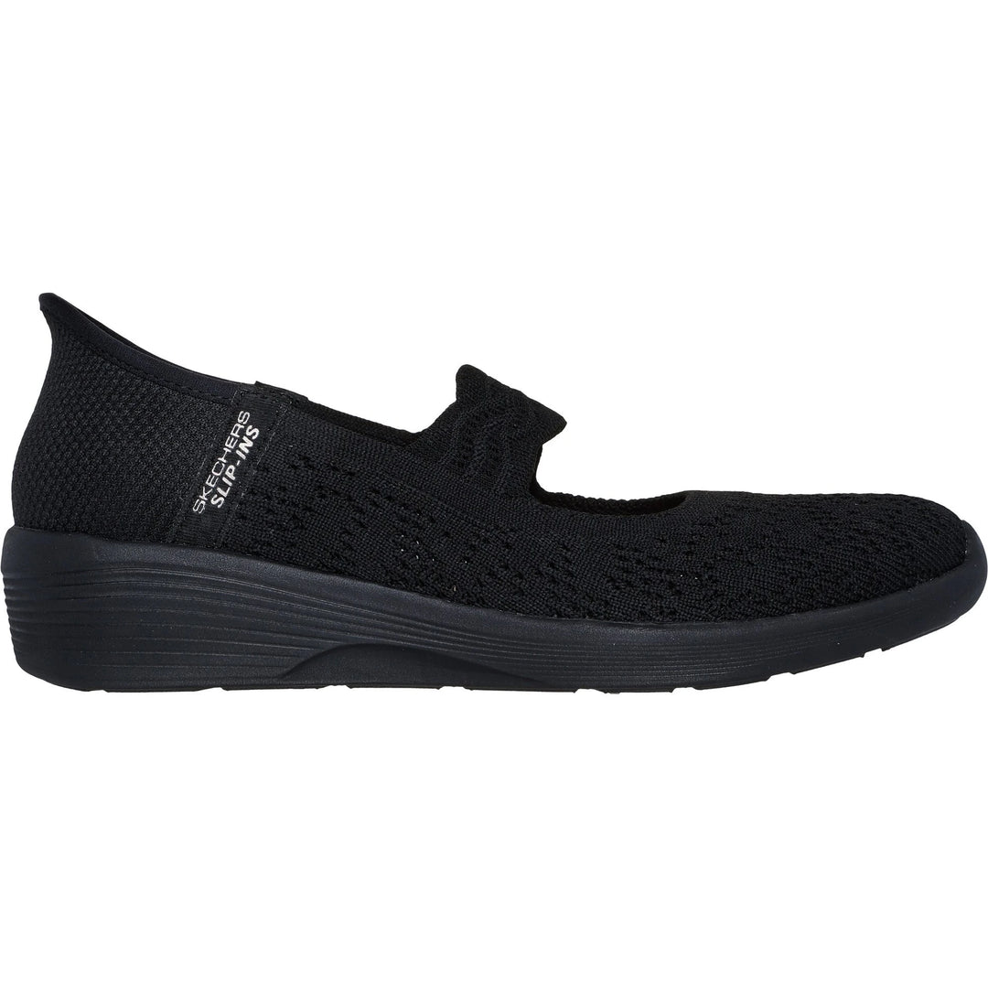 Side of Skechers Women's Slip-ins Arya Oh So Sweet Mary Jane in Black
