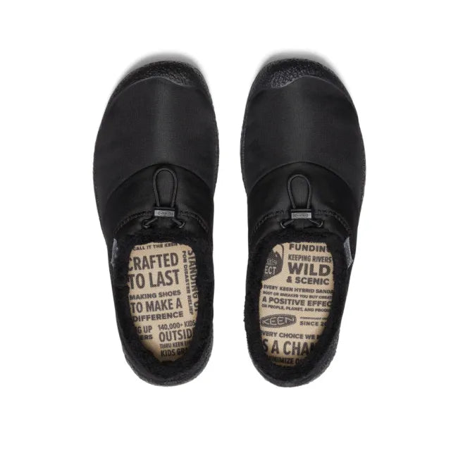 Upper of black smooth nylon KEEN Women&