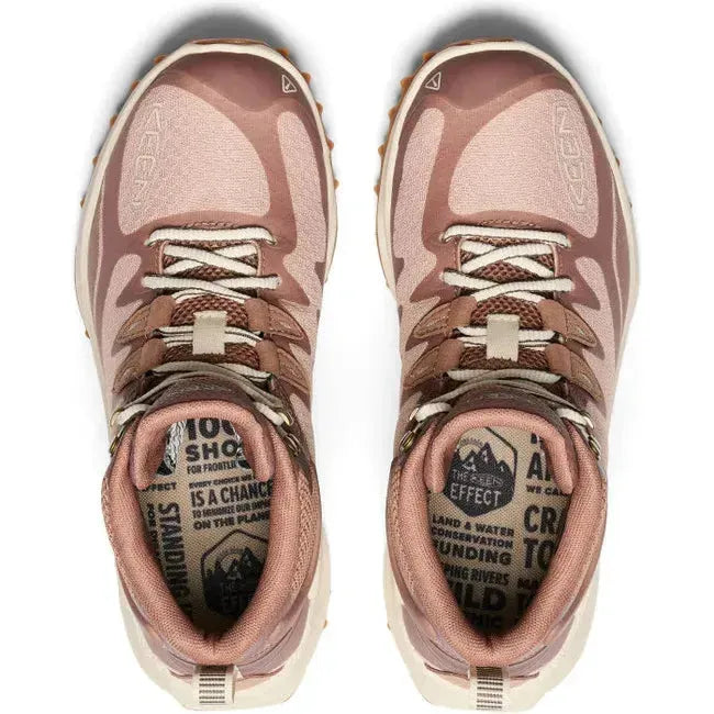 Keen Women&#39;s Zionic Waterproof Hiking Boot Warm Taupe/Birch 1029788