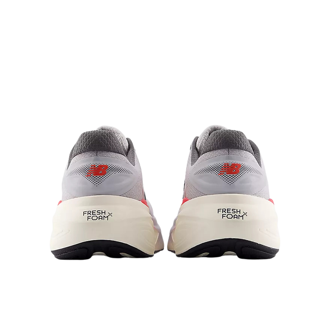Heels of New Balance Men's Fresh Foam X More V6 Running Shoe in Grey Matter