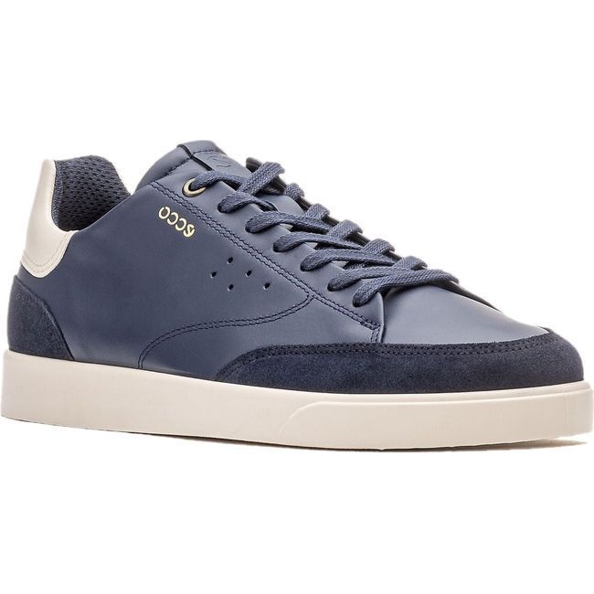 Ecco Men's Street Lite Luxe Sneaker Night Sky/Marine/Limestone 521394-60796