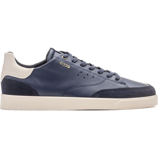 Ecco Men&#39;s Street Lite Luxe Sneaker Night Sky/Marine/Limestone 521394-60796