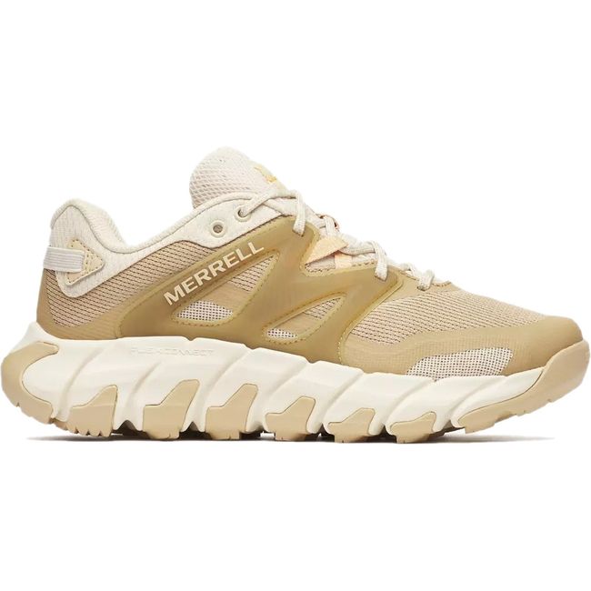 Lateral side of latte tan Merrell Women's Maipo Explorer Aerosport Shoe