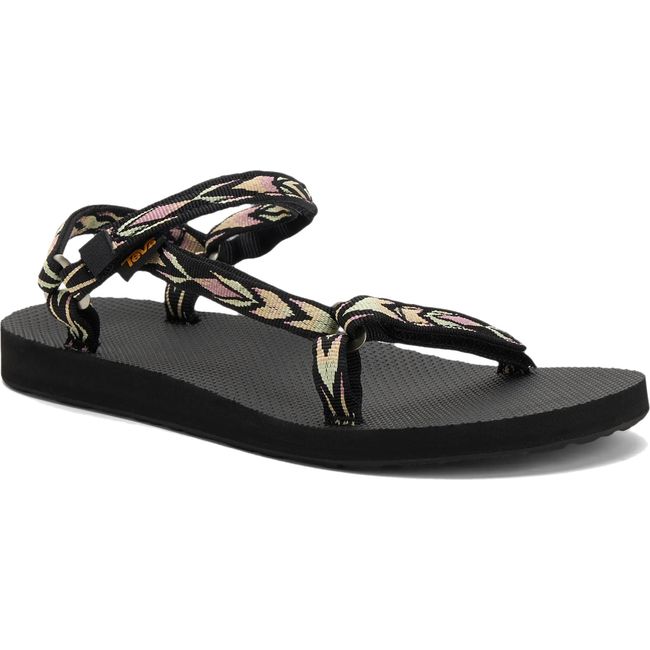 Front of Teva Women's Original Universal Slim Sandal in Archive Wings Root