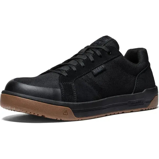 Keen Men's Kenton ESD Carbon Fiber Toe Work Shoe Black/Gum 1029122