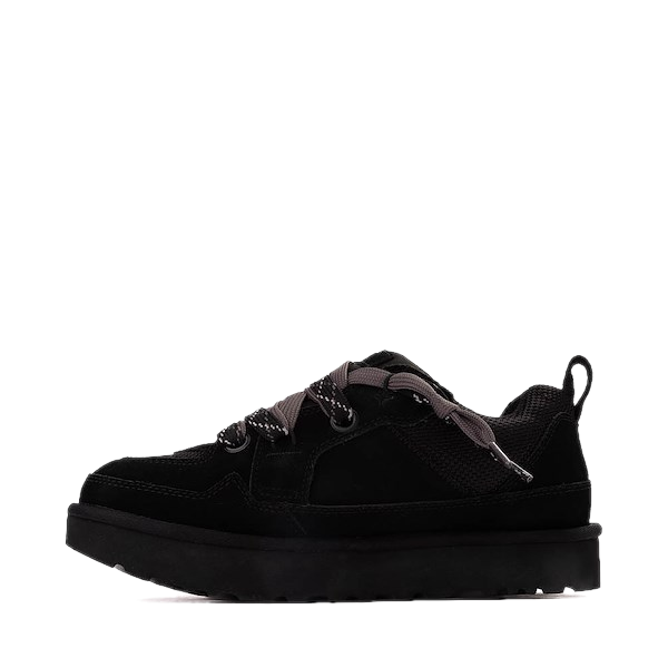 Medial Side of UGG Men's Lo Lowmel Sneaker in Black