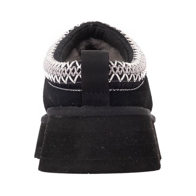 Heel of UGG Women&#39;s Tazz II Clog in black suede