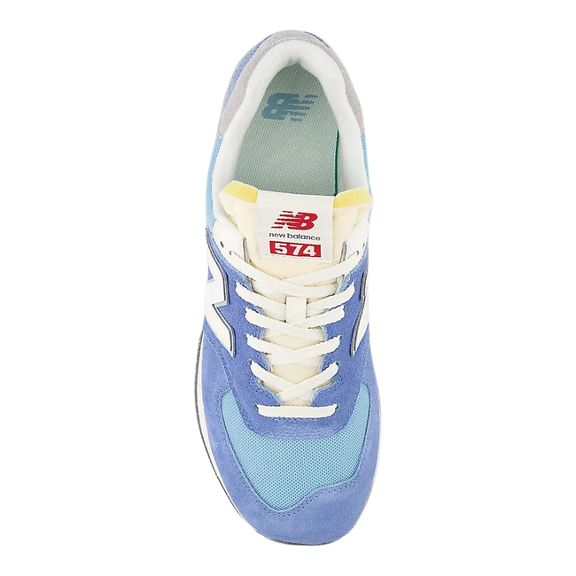 New Balance Unisex 574 Lifestyle Shoe Blue Laguna Sea Salt U574RCA