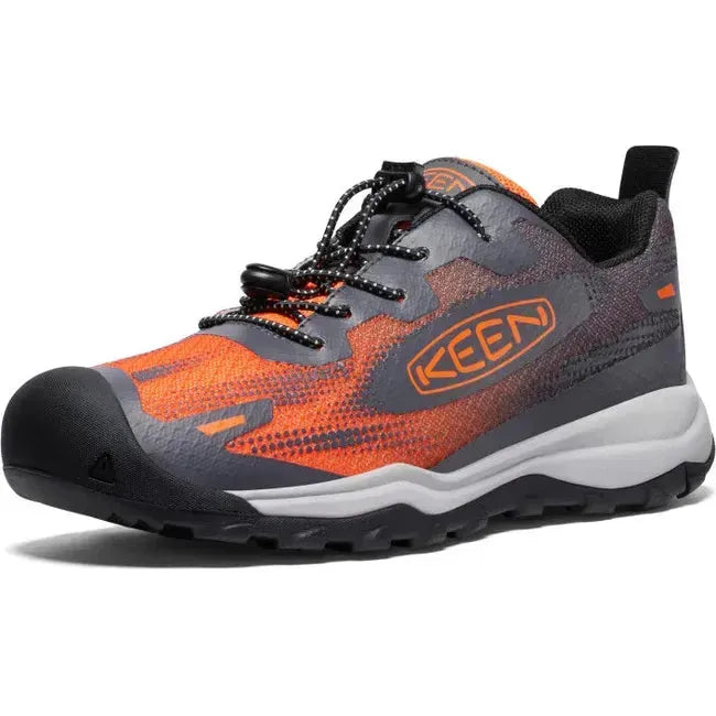 Keen Kids' Wanduro Speed Hiking Shoe Magnet/Scarlet Ibis 1028739