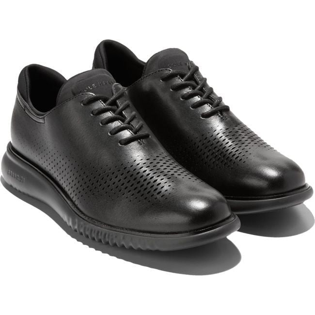 Cole Haan Men's 2.ZERØGRAND Laser Wingtip Oxford Shoe Black C23832