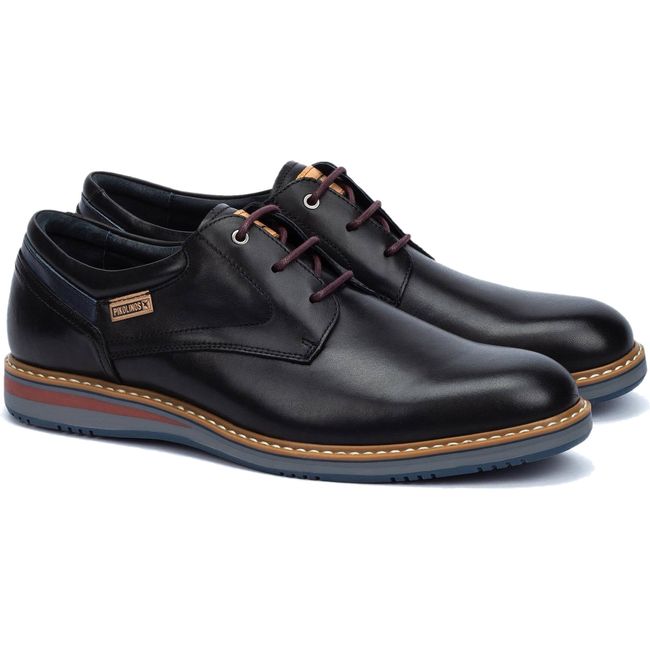 Pikolinos Men's Avila Tie Dress Shoe M1T-4050 BLACK