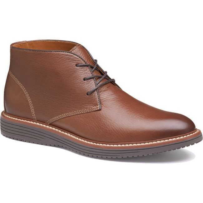 Johnston & Murphy Men's Upton Chukka Boot Johnston & Murphy Men's Tan Full Grain Upton Chukka Boot 20-5692 20-5692