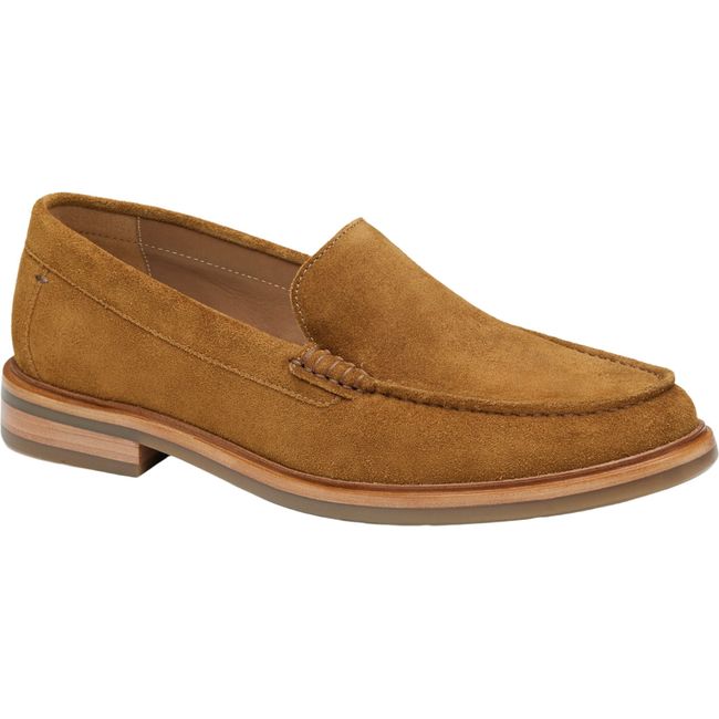 Johnston & Murphy Men's Lyles Venetian Loafer Snuff Suede 20-7572