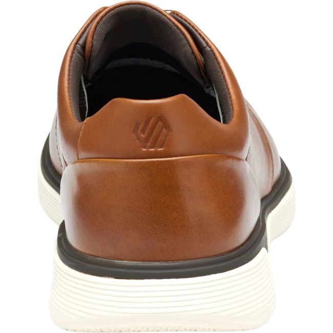 Johnston & Murphy Men's XC4 Prentiss 2 Plain Toe Waterproof Dress Shoe  Tan Waterproof Full Grain 20-7652