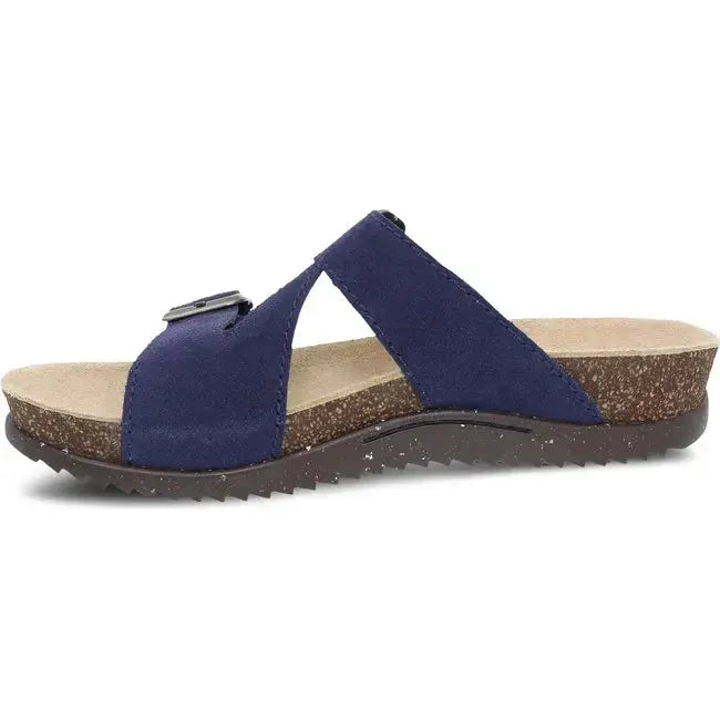 Dansko Women's Dayna Sandal Navy Suede 2106757800