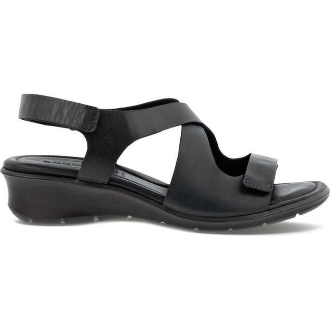 ECCO Women's Felicia Cross Sandal Black 216643-01001