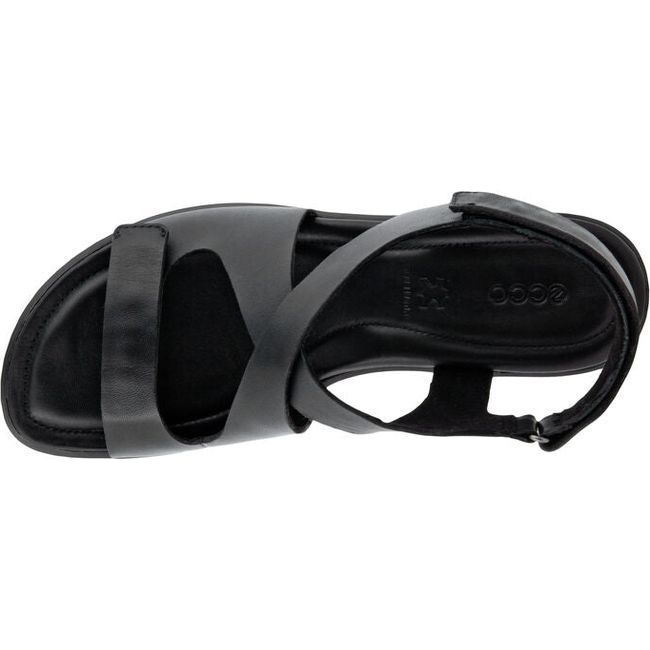 ECCO Women's Felicia Cross Sandal Black 216643-01001