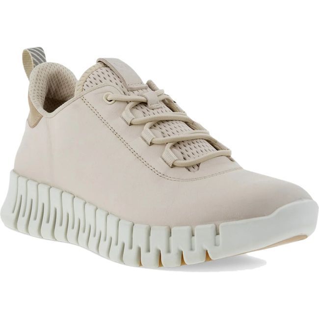 ECCO Women's Gruuv Sneaker Limestone/Powder 218203-60720 