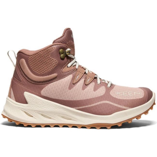 Keen Women&#39;s Zionic Waterproof Hiking Boot Warm Taupe/Birch 1029788