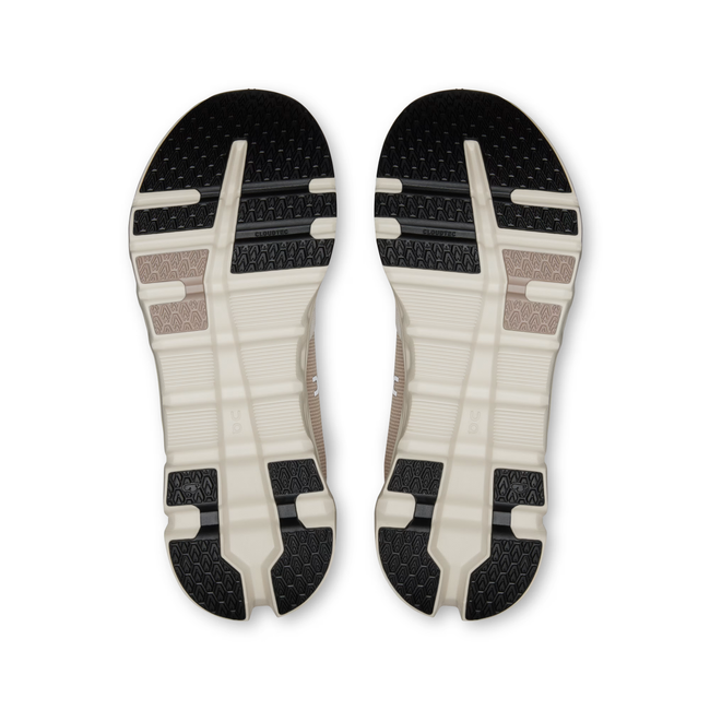 Soles of On Running Men's Cloudrunner 2 Running Shoe Desert Beige