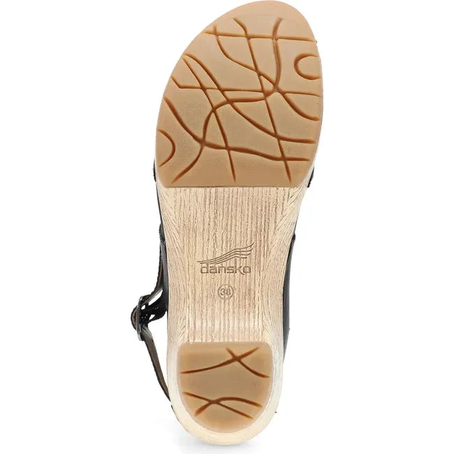 Dansko Women's Lucia Closed Toe Clog Black Oiled Leather 2218021400