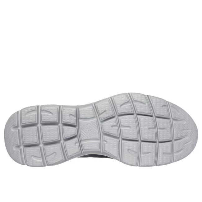 White outsole of the Skechers Summits Key Pace men’s sneaker with flexible traction grooves.