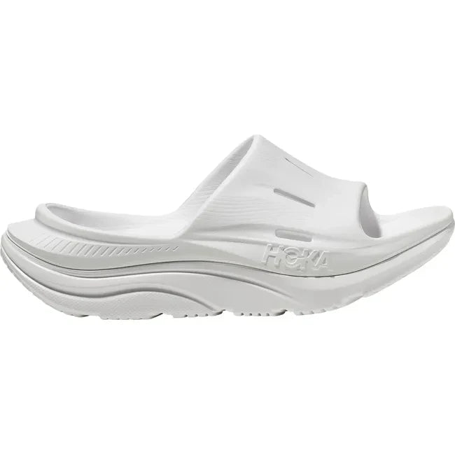 Hoka Unisex Ora Recovery Slide 3 Sandal White 1135061-WWH
