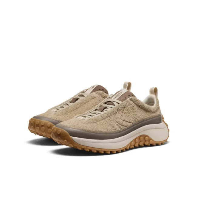 Pair of Women’s KEEN KS Mino Sneaker in Safari Tan Birch Beige