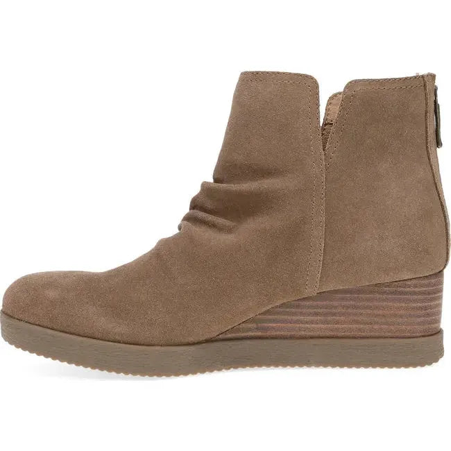 Dansko Women's Stephanie Waterproof Bootie Morel Waterproof Suede 2417202300