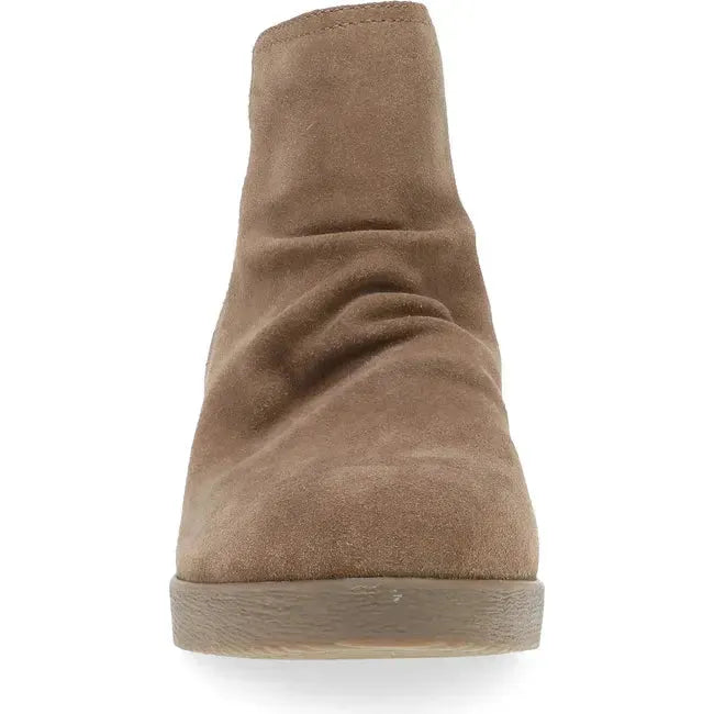 Dansko Women's Stephanie Waterproof Bootie Morel Waterproof Suede 2417202300