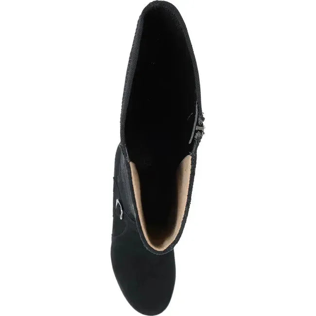 Dansko Women's Shelia Waterproof Tall Boot Black Waterproof Suede 2418470200