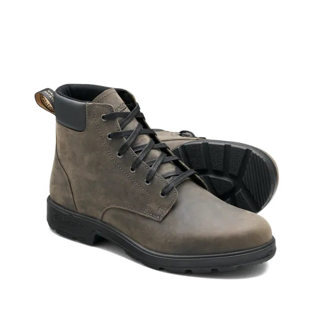 Pair of lace up waterproof Blundstone Unisex Originals 2429 Boots in clay brown