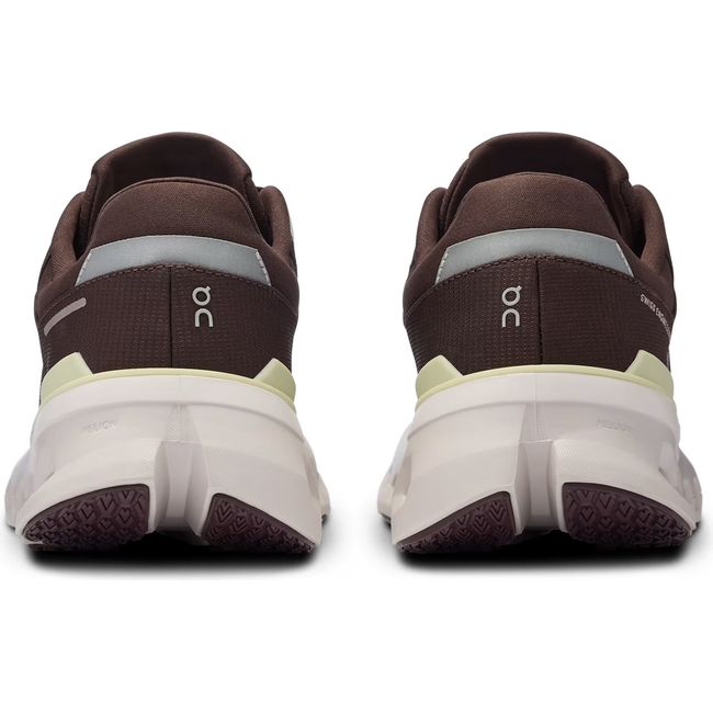 Heels of On Running Women's Cloudrunner 2 Waterproof Running Shoes in seedling purple