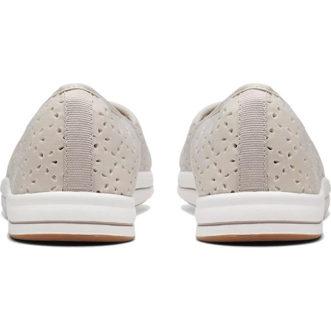 Clarks Women&#39;s Breeze Emily Slip On Shoe Light Taupe 26171369