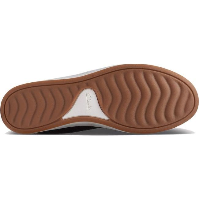 Clarks Women&#39;s Breeze Emily Slip On Shoe Black 26171370