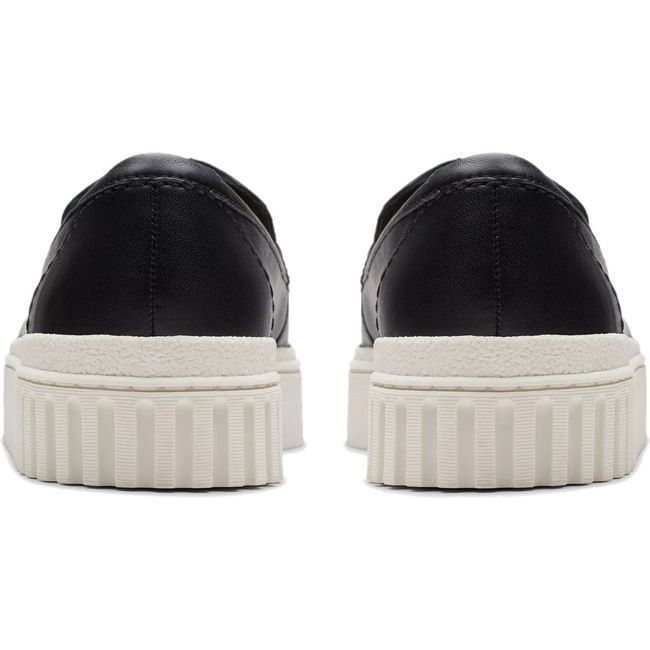 Clarks Women&#39;s Mayhill Cove Loafer Black Leather 26176435