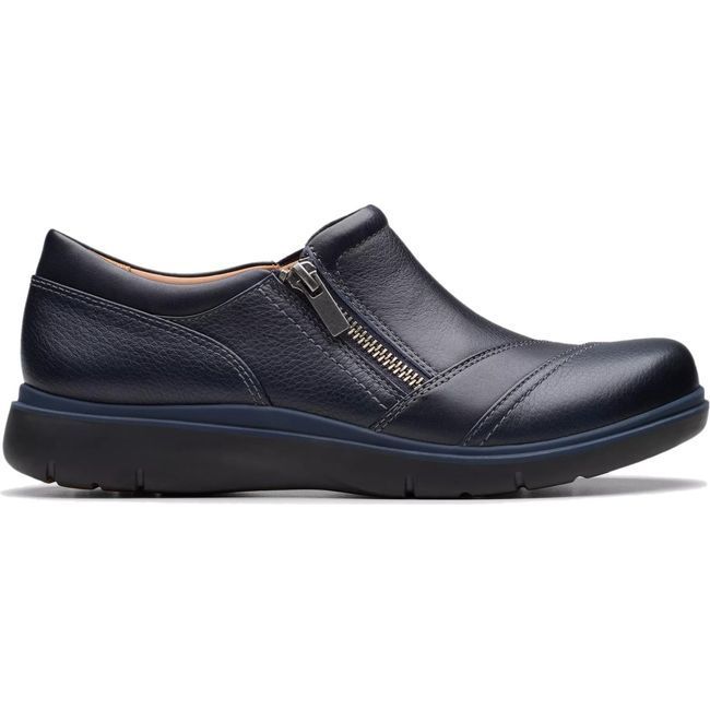 Clarks Women's Certina Pure Shoe Navy Leather 26179818