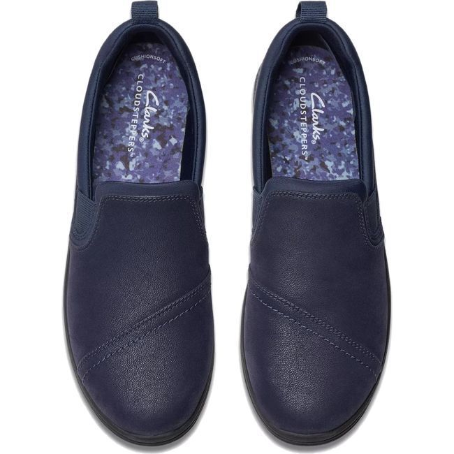 Clarks Women&#39;s Breeze Dawn Shoe Navy 26179936