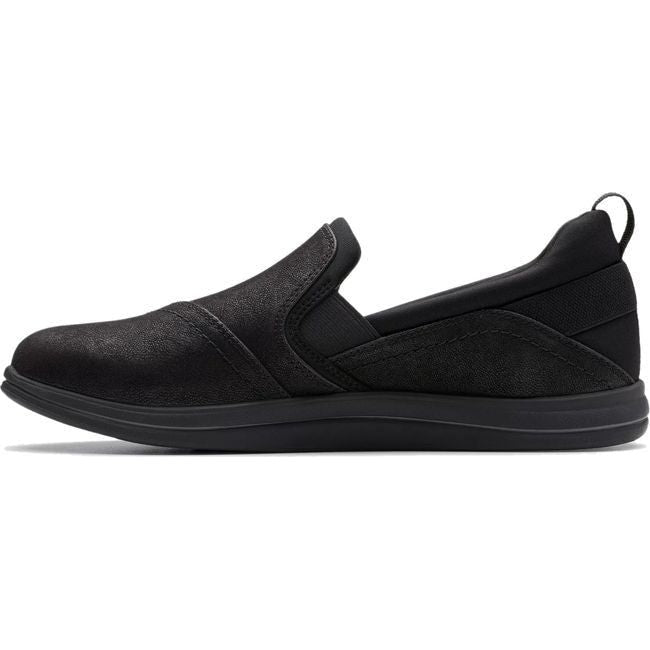 Clarks Women&#39;s Breeze Dawn Shoe Black 26179937