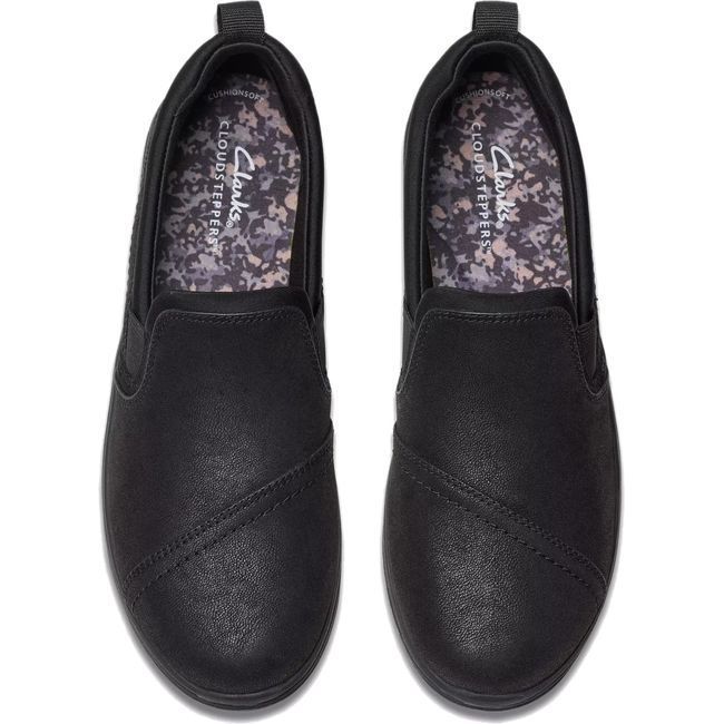 Clarks Women&#39;s Breeze Dawn Shoe Black 26179937