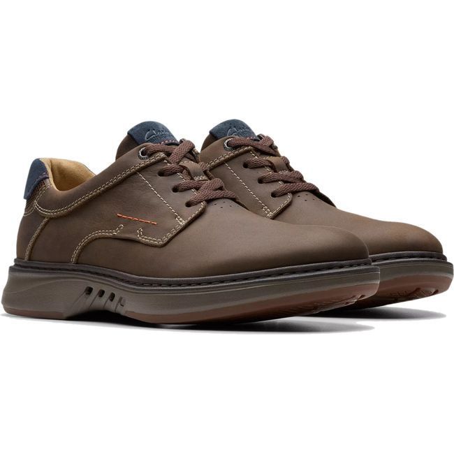 Clarks Men&#39;s Un Briley Pace Shoe Brown Nubuck 26179982