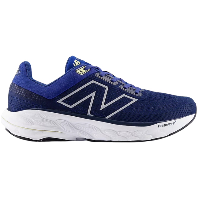 Side of New Balance Men's Fresh Foam X 860 V14 Running Shoe in Galaxy Blue