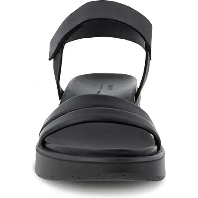 ECCO Women's Flout LX Wedge Sandal Black 273303-51052
